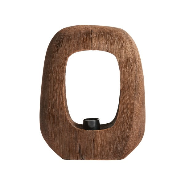 Barna asztali lámpa (magasság 30 cm) Kelafo – Light & Living-image-4