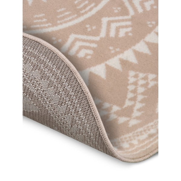 Bézs kerek szőnyeg ø 140 cm Valencia - Hanse Home-image-4