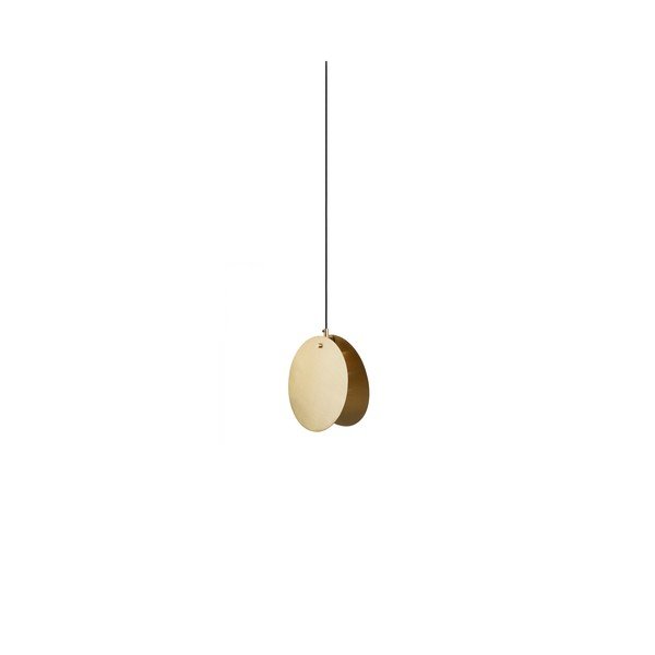 Aranyszínű függőlámpa fém búrával Monica – Kave Home-image-4