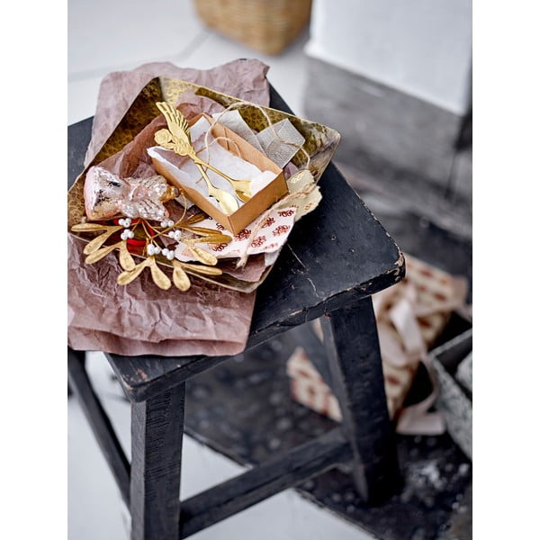 Aranyszínű rozsdamentes acél desszertes kanál szett 2 db-os Liani – Bloomingville-image-1