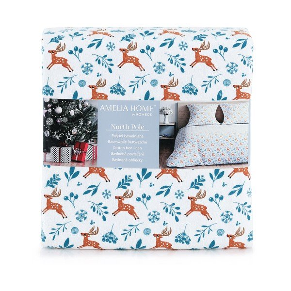 Snuggy Northpole kétszemélyes flanel ágyneműhuzat, 200 x 200 cm - AmeliaHome-image-4