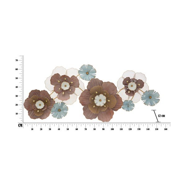 Flower Opas fali fémdekoráció, 154 x 66 cm - Mauro Ferretti-image-2