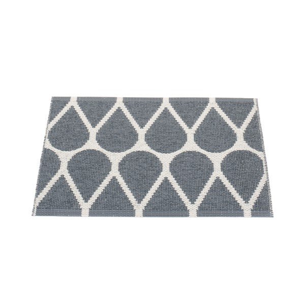 Sötétszürke kültéri-beltéri szőnyeg 70x50 cm Otis Granit – Pappelina