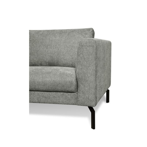 Világosszürke sarokkanapé (bal oldali) Gomero – Scandic-image-3