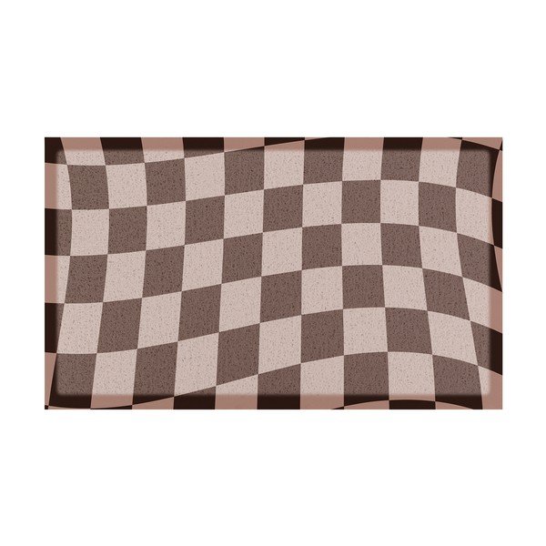 PVC lábtörlő 40x70 cm Checkerboard – Artsy Doormats