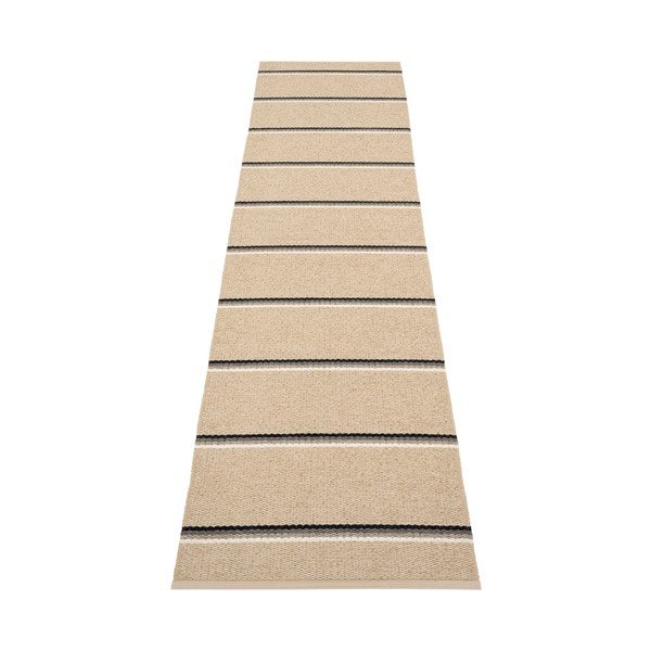 Bézs kültéri-beltéri futószőnyeg 70x300 cm Olle Mud Beige – Pappelina