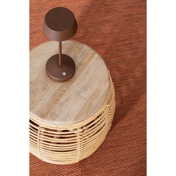 USB LED asztali dimmelhető-vezeték nélküli töltővel kültéri lámpa ø 11 cm Esprit – Bizzotto-image-1