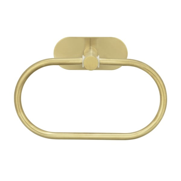 Öntapadós rozsdamentes acél törölközőtartó Orea Gold – Wenko-image-4