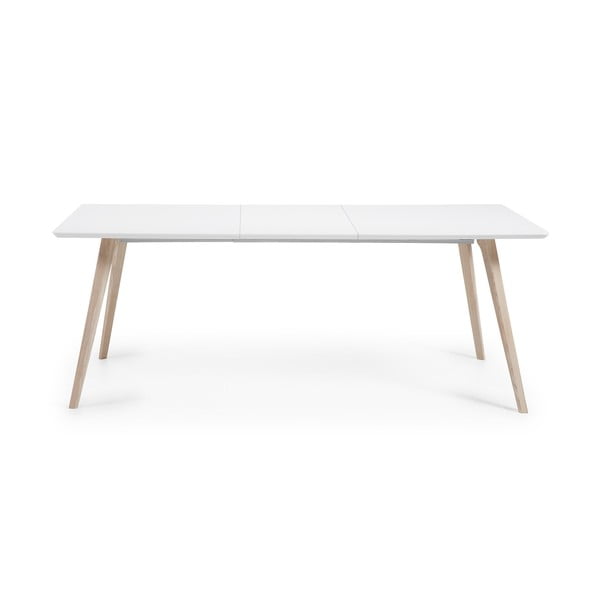 Quatre meghosszabbítható étkezőasztal, 160 x 100 cm - Kave Home-image-4