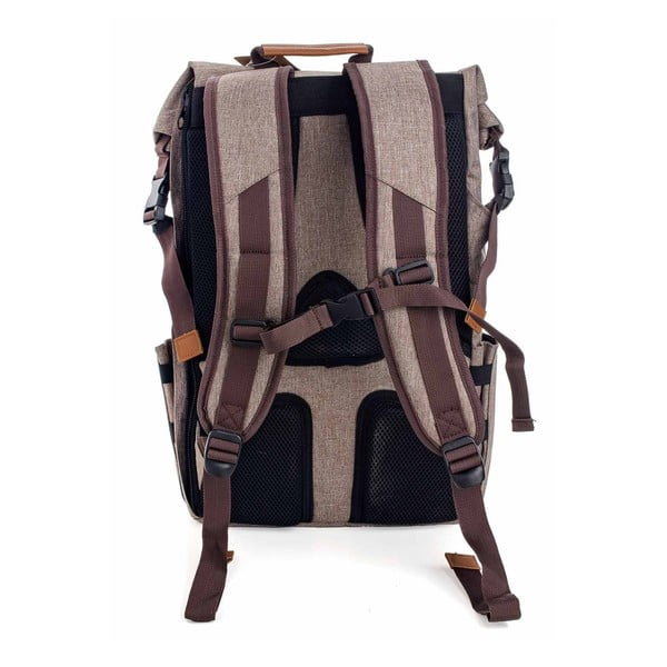 Marrom világosbarna hátizsák - Woox-image-3