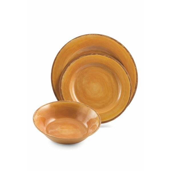 Lucia 18 db-os színes melamin étkészlet - Villa d'Este-image-4