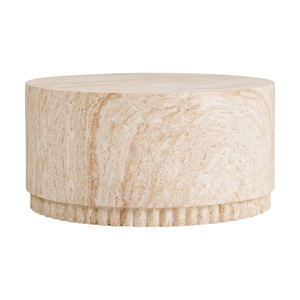 Kerámia kerek kerti dohányzóasztal ø 60 cm Bonn – House Nordic