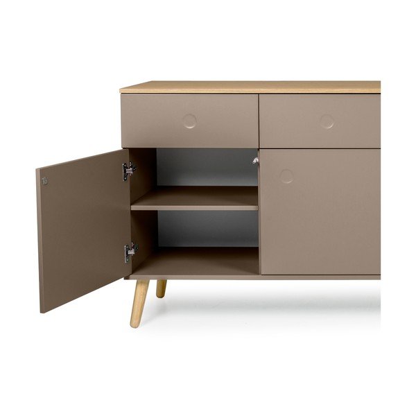 Dot barna komód, 192 x 86 cm - Tenzo-image-4