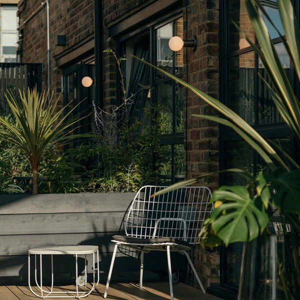 Sötétszürke dimmelhető fali lámpa lámpabúra nélkül Lochan – tala-image-2