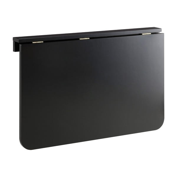 Trento fekete falra szerelhető lehajtható asztal, 56 x 80 cm - Støraa-image-2