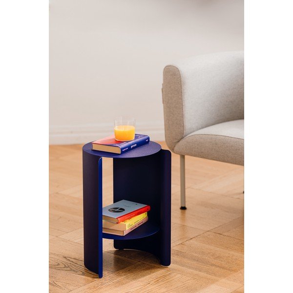 Acél kerek tárolóasztal ø 32 cm Wa – noo.ma-image-1