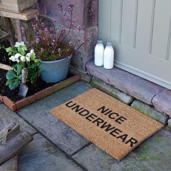 Kókuszrost lábtörlő 40x60 cm Nice Underwear – Artsy Doormats-image-4