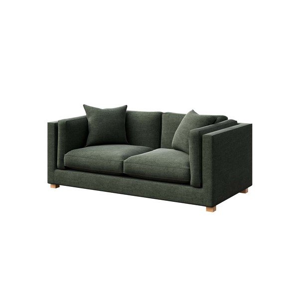 Zöld kanapé 195 cm Pomo – Ame Yens-image-2