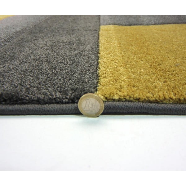 Cosmos szürke-sárga szőnyeg, 120 x 170 cm - Flair Rugs-image-3