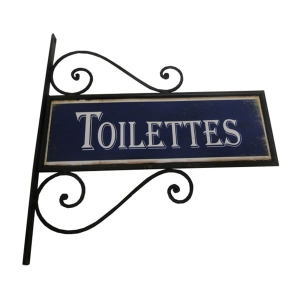 Toilettes fali tábla - Antic Line