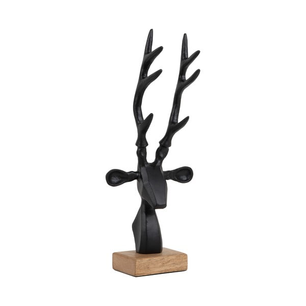 Fém szobor (magasság 34 cm) Reindeer Head – PT LIVING