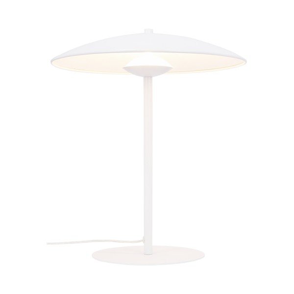 Fehér LED asztali lámpa fém búrával (magasság 41 cm) Lund – Candellux Lighting-image-3