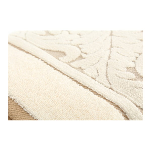 Foutastic krém színű pamut törölköző és kéztörlő szett-image-1