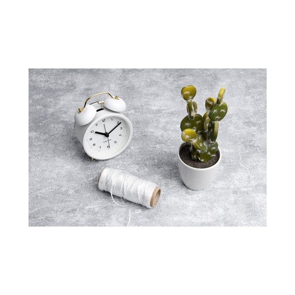 Classic fehér ébresztőóra - Karlsson-image-2