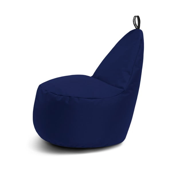 Sötétkék babzsákfotel Lull XL – So Soft?
