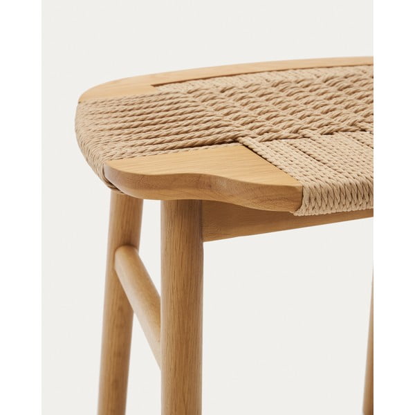 Natúr színű ülőke Enit – Kave Home-image-2