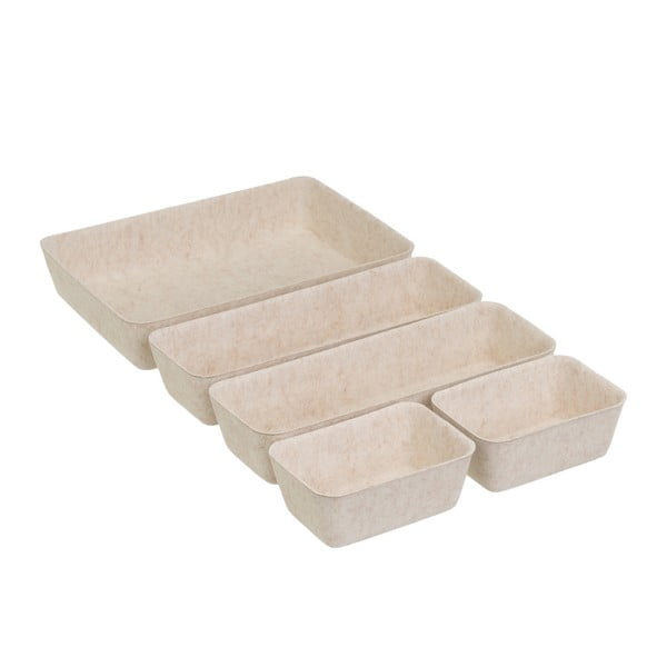 Textil fiókrendszerező készlet 5 db-os – Casa Selección-image-4