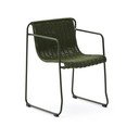 Zöld fém kerti szék Maurina – Kave Home