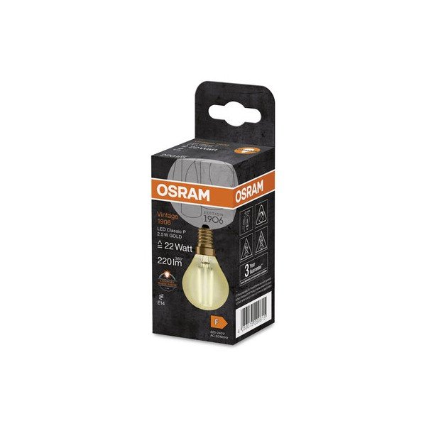 Meleg színű LED izzó E14, 1,5 W – Candellux Lighting-image-3