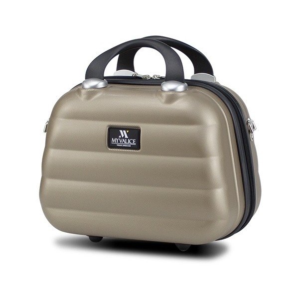 SMART BAG RESSNO Make Up & Hand Suitcase aranyszínű női kézipoggyász - My Valice