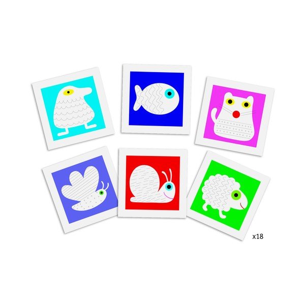 Animaux készlet képek befejezéséhez - Djeco-image-1