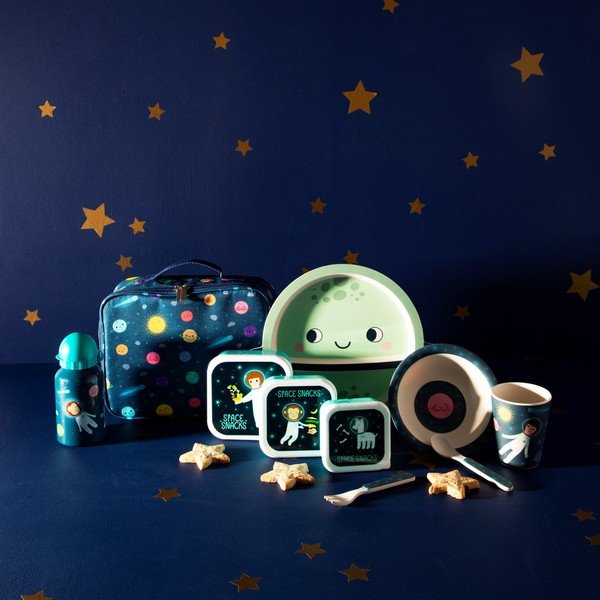 Space Explorer 3 db gyerek uzsonnásdoboz - Sass & Belle-image-1
