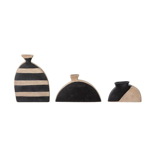 Nezha 3 db-os terrakotta váza szett, magasság 23 cm - Bloomingville-image-3