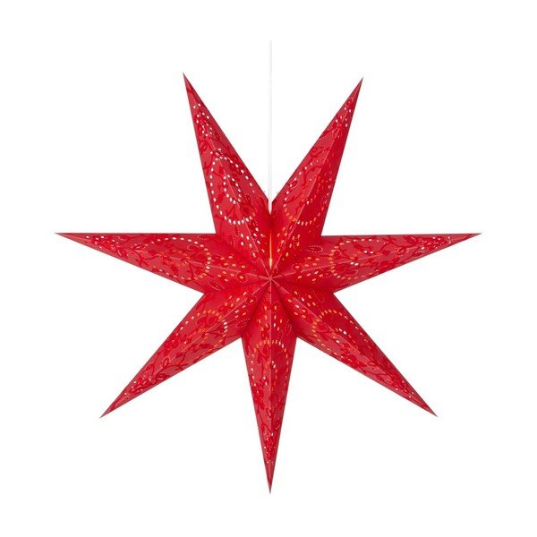 Piros függő karácsonyi fénydekoráció Aratorp – Markslöjd