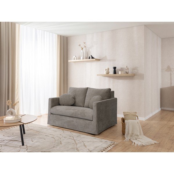 Szürke kanapé 140 cm Paphos – Ropez-image-1