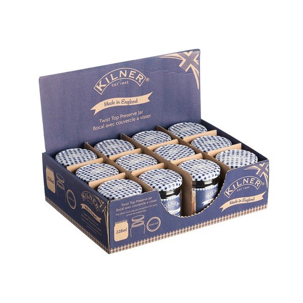 Round befőttes üveg, 228 ml - Kilner-image-1