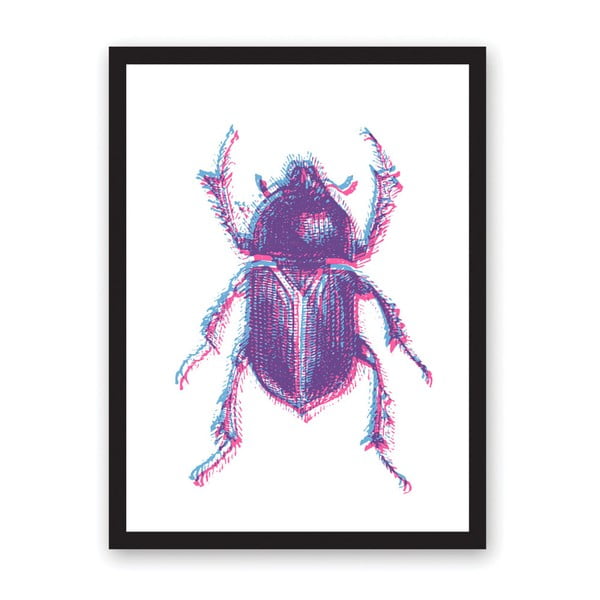 Beetle poszter, 29,7 x 42 cm - Ohh Deer