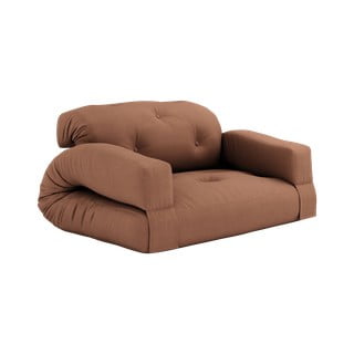 Narancssárga kinyitható kanapé 140 cm Hippo - Karup Design