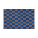 Kék-barna bio pamut fürdőszobai kilépő 50x80 cm Retro – Mette Ditmer Denmark