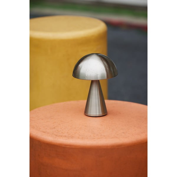 Sötétszürke LED dimmelhető asztali lámpa (magasság 20 cm) Mush – Hübsch-image-3