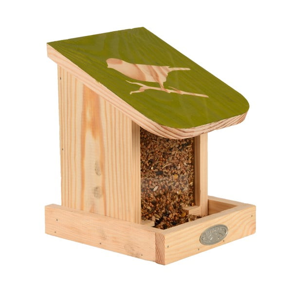 Diapozitiv madáretető tömör borovi fenyőből, hosszúság 17 cm - Esschert Design-image-2