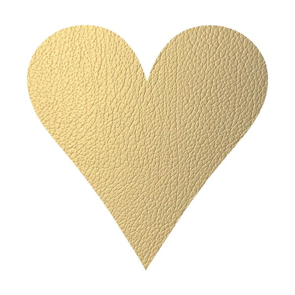 Öko bőr tányéralátét 30x30 cm Heart Hippo – LIND DNA