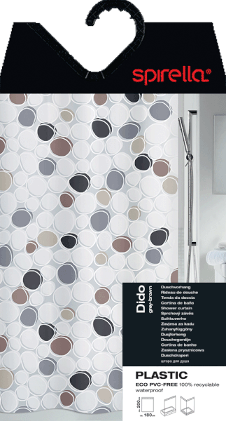 Zuhanyfüggöny 180x200 cm Dido – Spirella-image-3