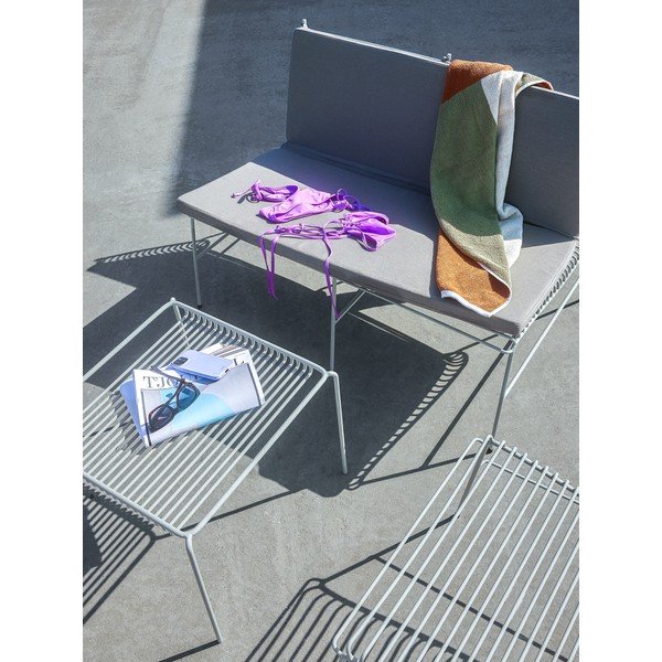 Fehér fém kerti pad String – Hübsch-image-3