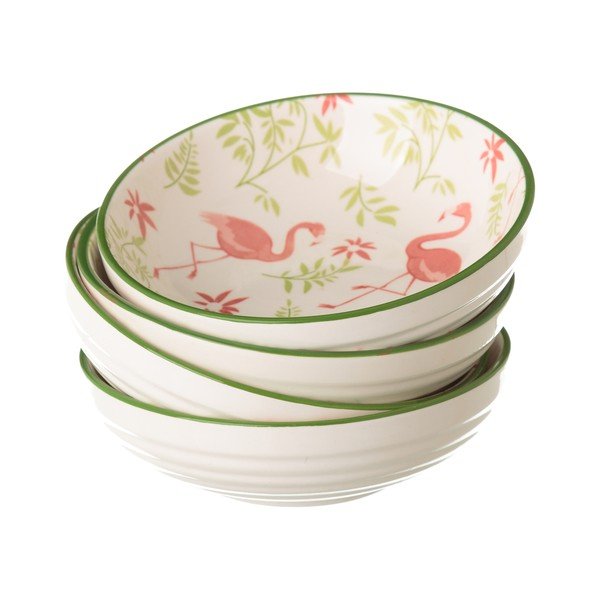 Flamingo porcelán tálka, ø 12,6 cm - Unimasa-image-3