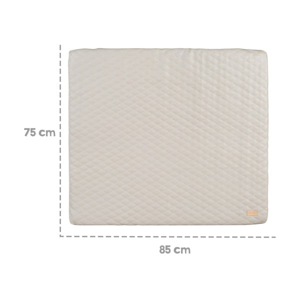 Pelenkázó alátét 75x85 cm Greyish gesteppt – Roba-image-3